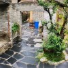 天然青石板亂形石園林鋪地碎拼亂石板巖戶外不規(guī)則亂石片